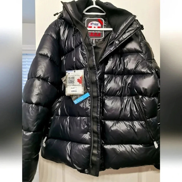 🥶HOST PICK🥶PAJAR Jeremiah Puffer Authentic Winter Jacket gift Knit Hat Mens L - Picture 4 of 16